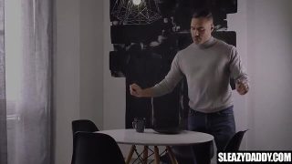 Pissed off step-pope brutally fucks son